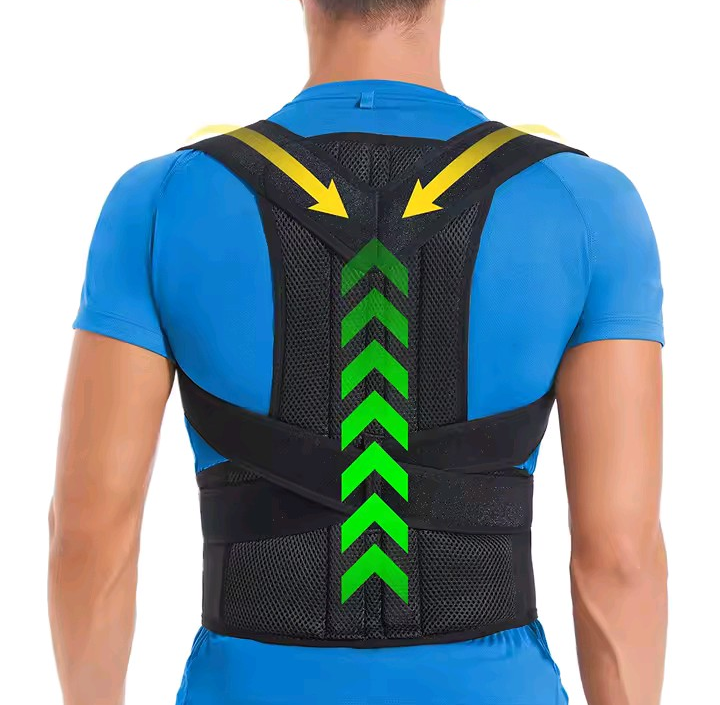 Nik & Nakks Adjustable Back Brace Posture Corrector Adjustable Back Brace Posture Corrector