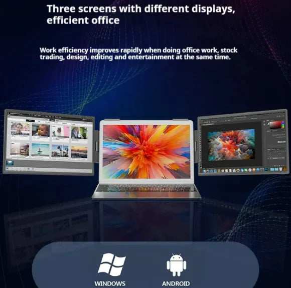 Nik & Nakks As Shown 14-inch Dual-Screen Monitor 14-inch Dual-Screen Monitor