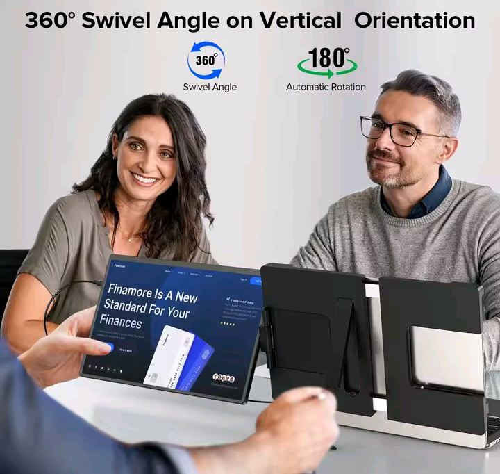 Nik & Nakks As Shown 14-inch Dual-Screen Monitor 14-inch Dual-Screen Monitor