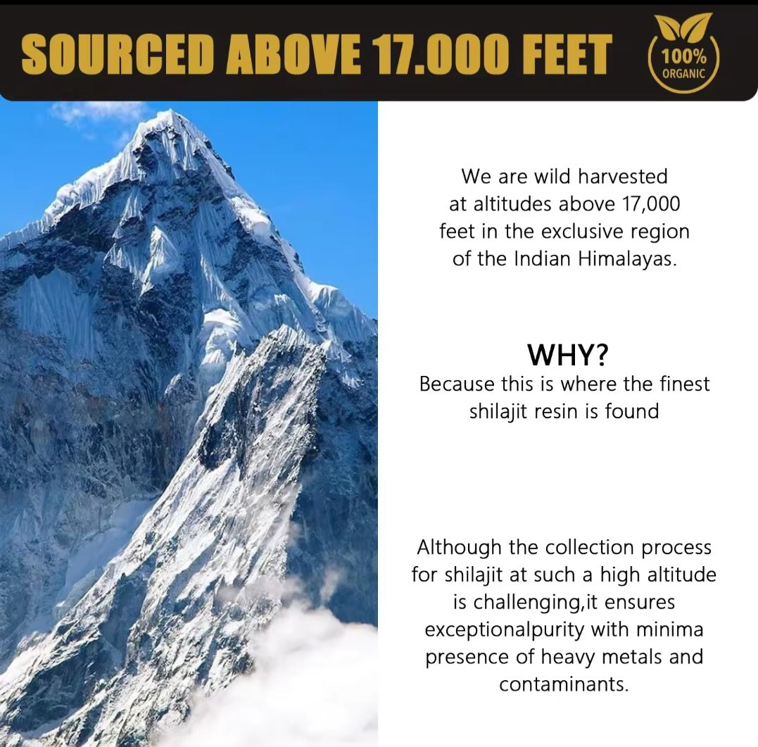 Nik & Nakks Black / 58*58*50(1mm) Shilajit Pure Himalayan 30 Grams Natural Organic Shilajit Shilajit Pure Himalayan 30 Grams Natural Organic Shilajit