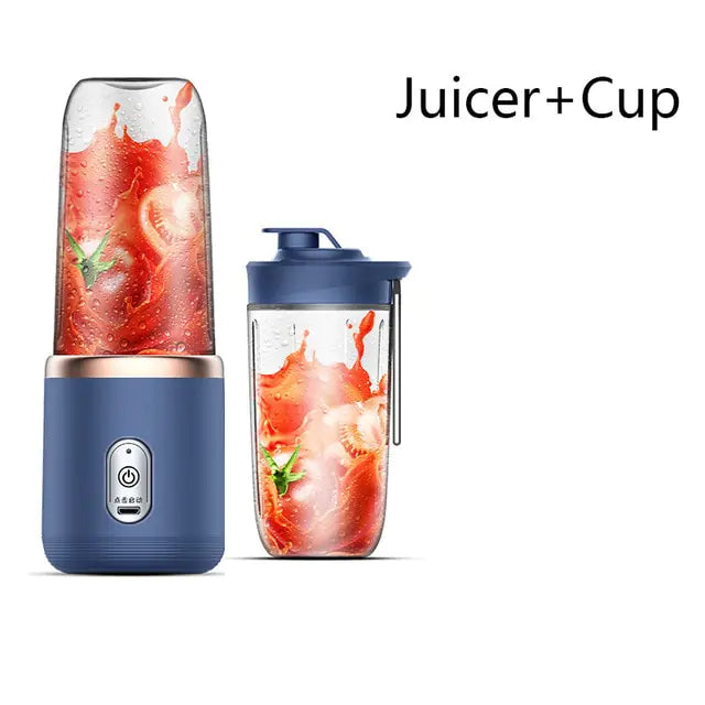 Blue juicer Cup Small Electric Juicer