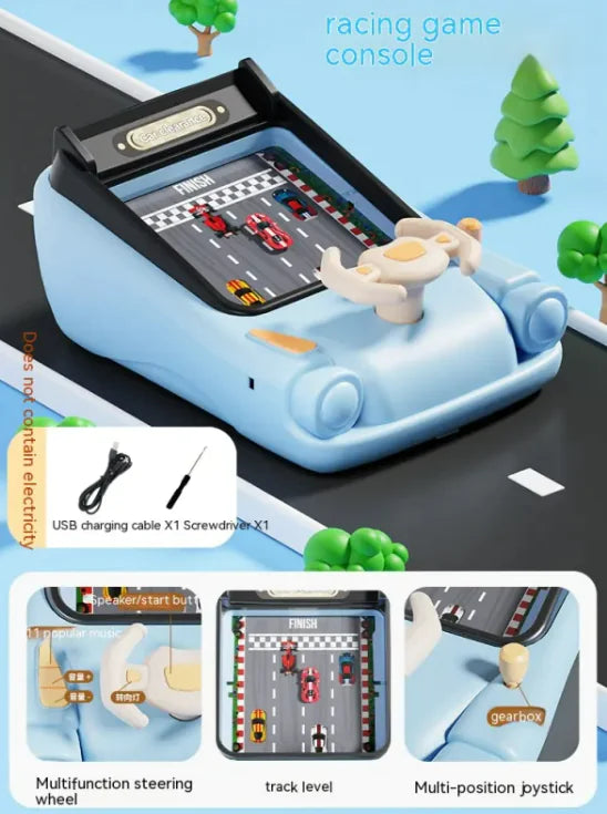 Children's Racing Car Adventure Steering Wheel