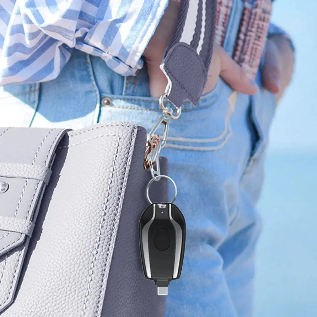 Mini Emergency Charger Keychain