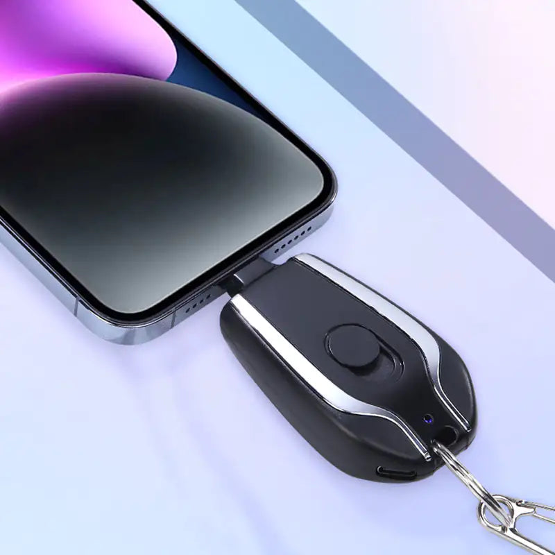Mini Emergency Charger Keychain