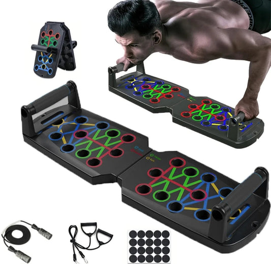 Nik & Nakks Folding Push-up Board Support Muscle Exercise