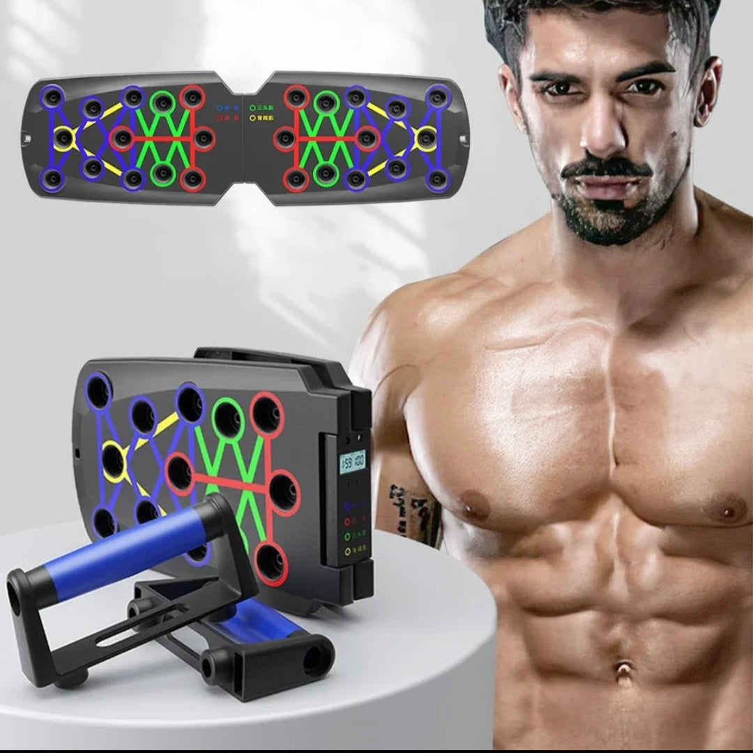 Folding Push-up Board Support Muscle Exercise
