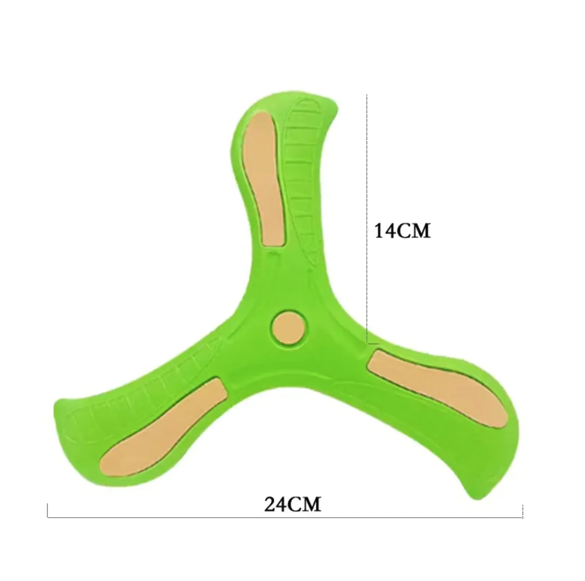 Soft Three Leaf Cross Boomerang Toy