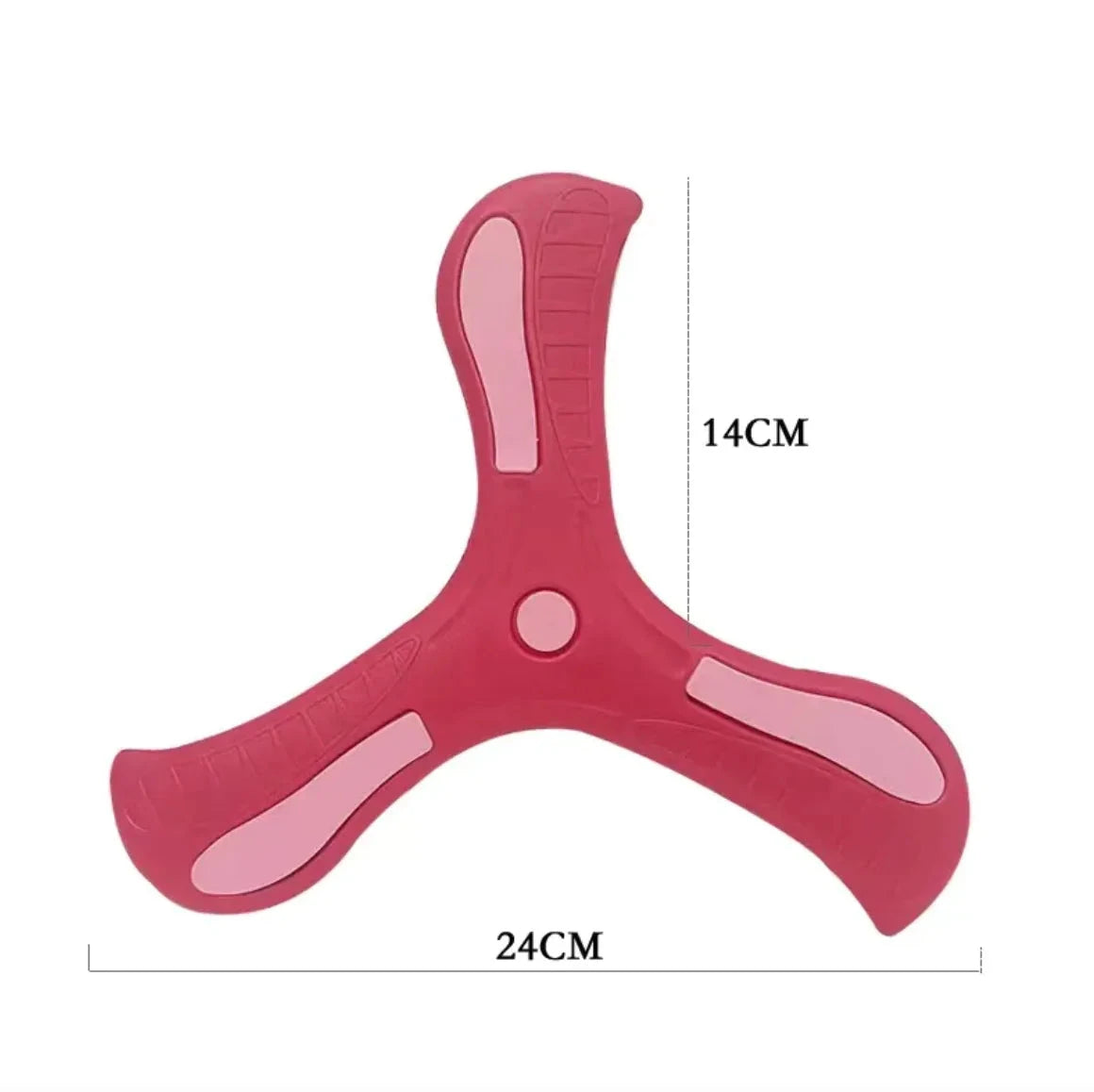 Soft Three Leaf Cross Boomerang Toy