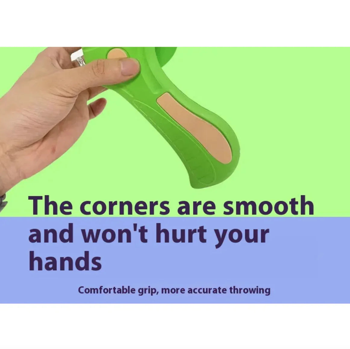 Soft Three Leaf Cross Boomerang Toy