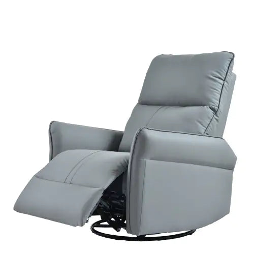 Nik & Nakks Grey Electric Swivel Rocking Chair, Suitable For Electric Recliners In Small Spaces Electric Swivel Rocking Chair, Suitable For Electric Recliners In Small Spaces