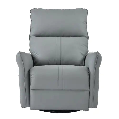 Nik & Nakks Grey Electric Swivel Rocking Chair, Suitable For Electric Recliners In Small Spaces Electric Swivel Rocking Chair, Suitable For Electric Recliners In Small Spaces
