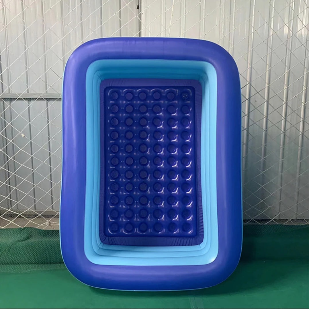 Nik & Nakks Inflatable Cartoon Pool – Durable PVC Frame
