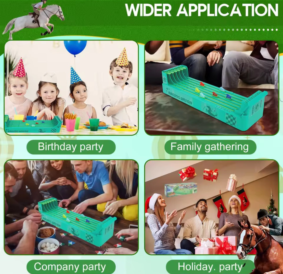 Nik & Nakks Major League Of Horse Racing 2 Electronic Horse Racing Board Game for Children Electronic Horse Racing Board Game for Children