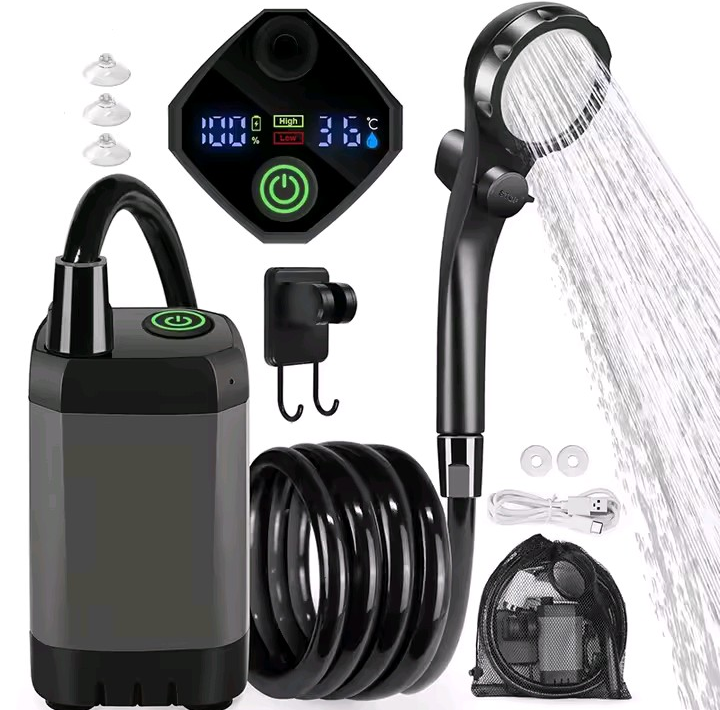 Nik & Nakks n/a WADEO Portable Shower for Outdoors WADEO Portable Shower for Outdoors