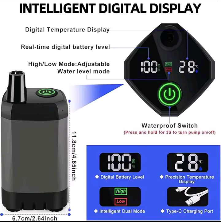 Nik & Nakks n/a WADEO Portable Shower for Outdoors WADEO Portable Shower for Outdoors