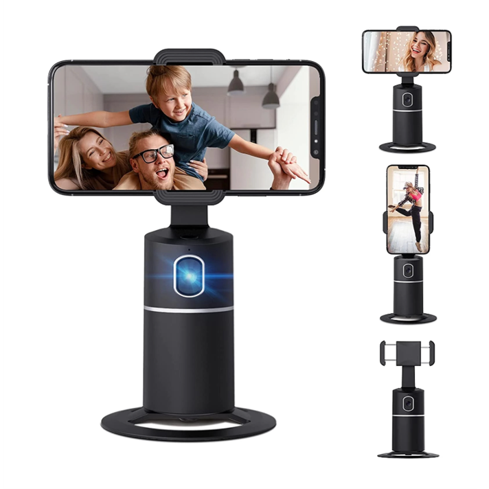 AI Smart Selfie Auto Face Tracking Phone Holder