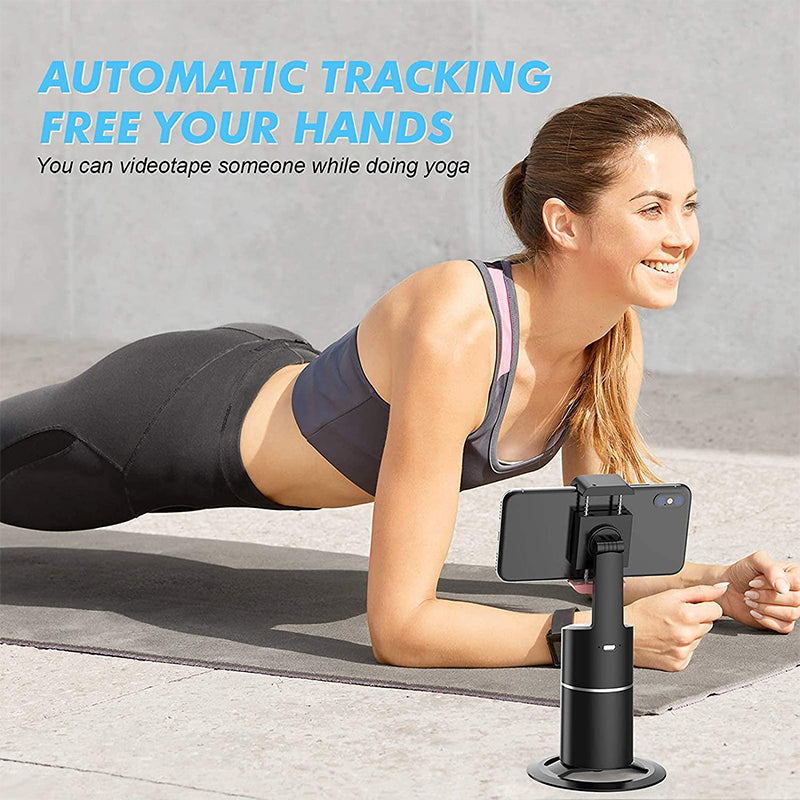 AI Smart Selfie Auto Face Tracking Phone Holder