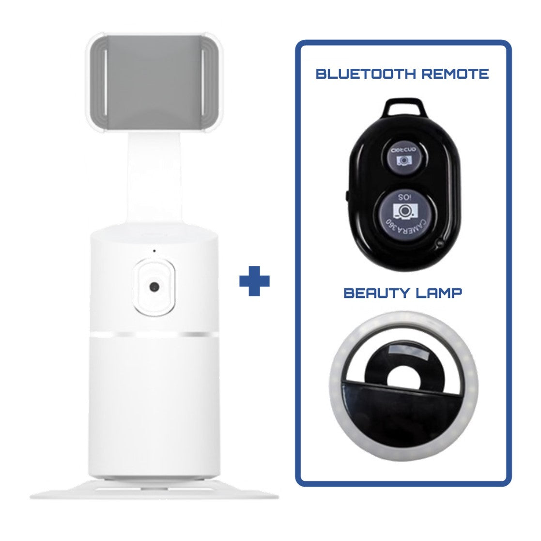 AI Smart Selfie Auto Face Tracking Phone Holder