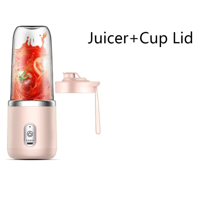 Pink juicer lid Small Electric Juicer