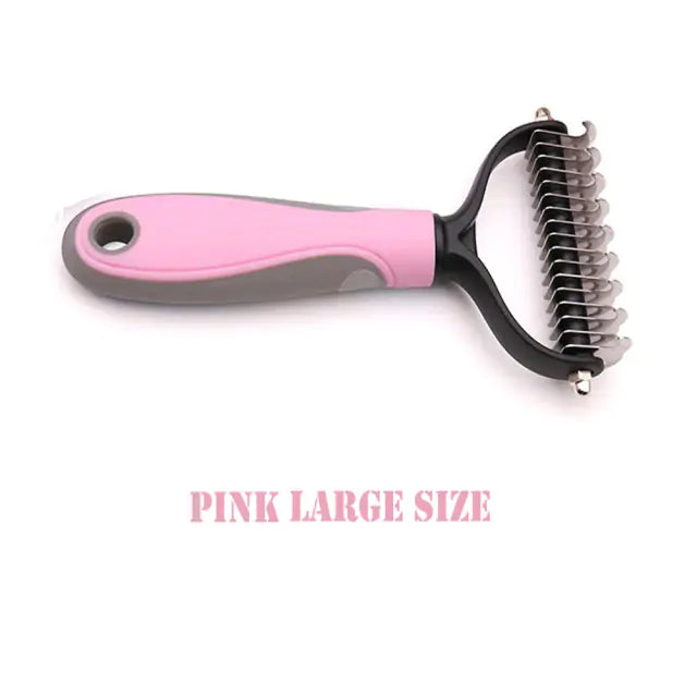 Pet Hair Grooming Tool For Dogs & Cats