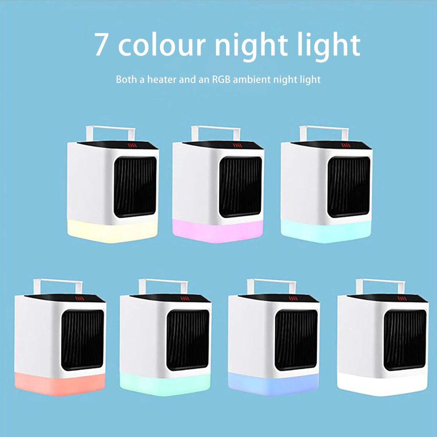 Portable 2-in-1 Space Heater and Cooler