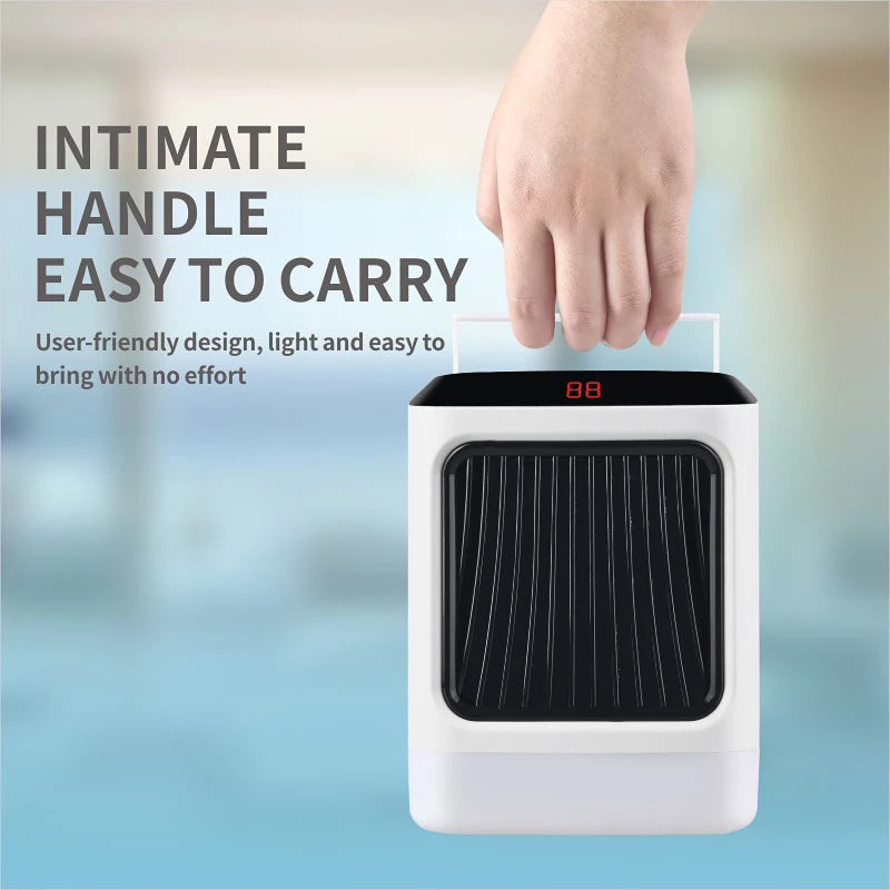 Portable 2-in-1 Space Heater and Cooler