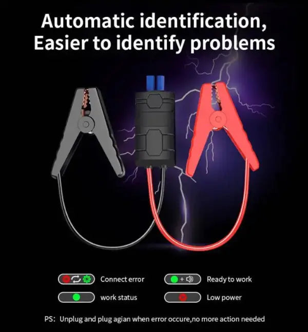 Portable Electric Jump Starter for your Car, Truck or Motorcycle