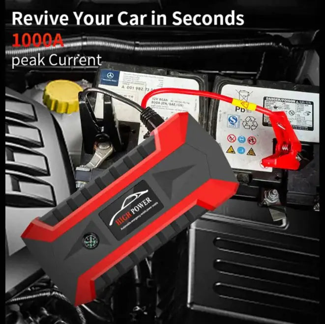 Portable Electric Jump Starter for your Car, Truck or Motorcycle