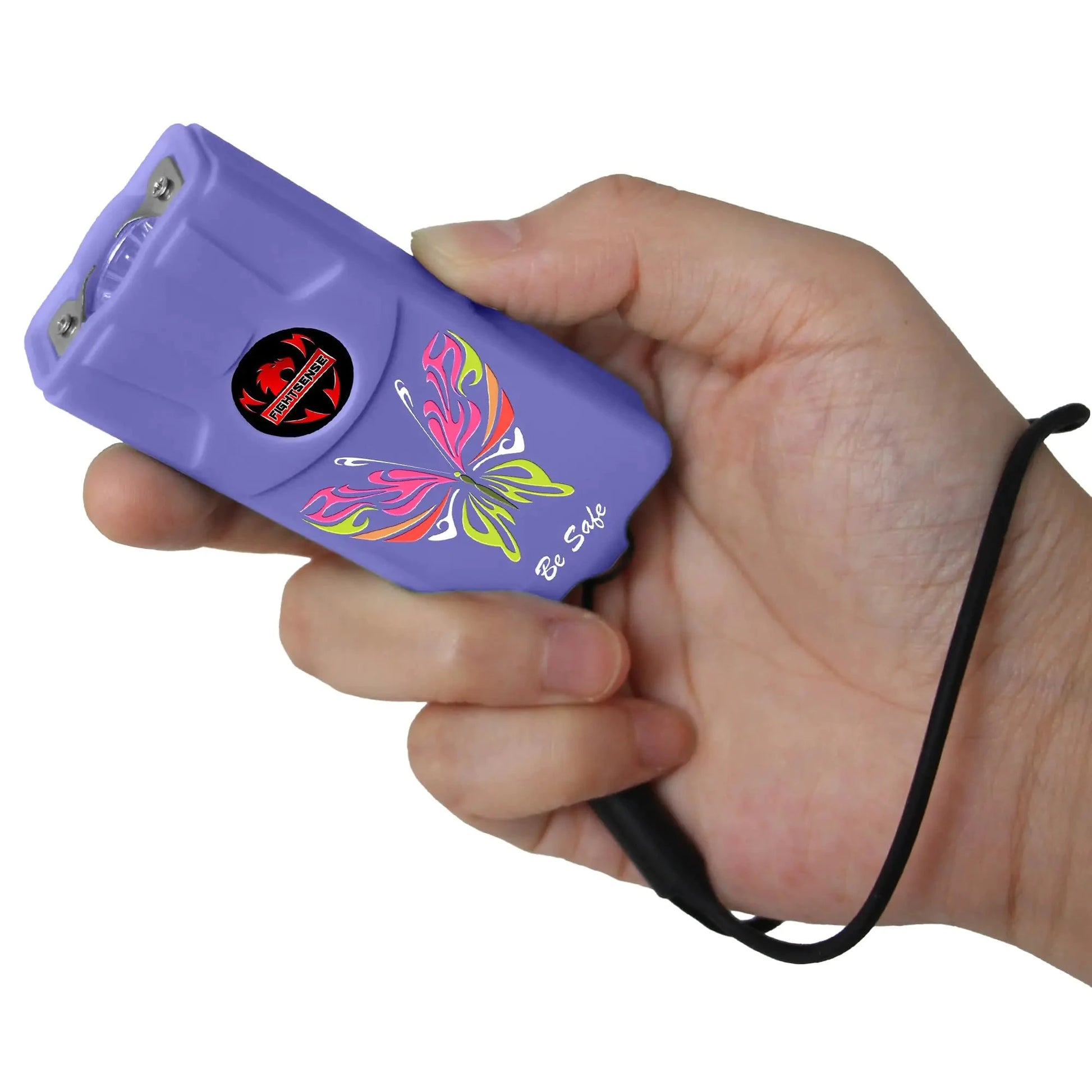 Nik & Nakks Purple FIGHTSENSE Flashlight Stun Gun for Self Defense – Rechargeable Stun Gun for Women – Compact & Powerful Self Defense Flashlight (Purple) FIGHTSENSE Flashlight Stun Gun for Self Defense – Rechargeable Stun Gun for Women – Compact & Powerful Self Defense Flashlight (Purple)