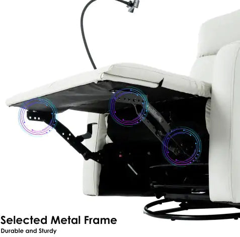 Nik & Nakks Swivel rocking recliner Electric Swivel Rocking Recliner Electric Swivel Rocking Recliner