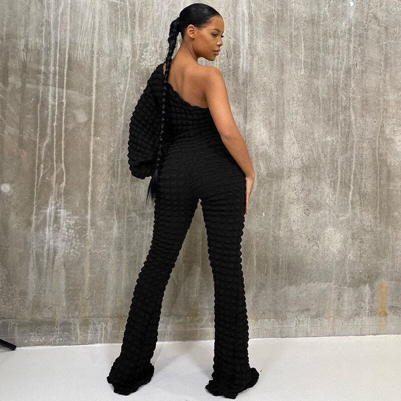 Women's Textured Two Piece Set