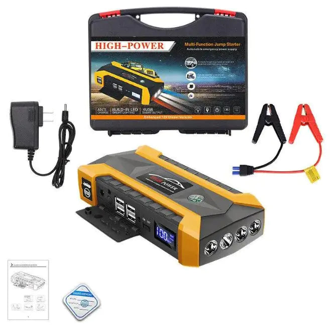 Portable Electric Jump Starter for your Car, Truck or Motorcycle