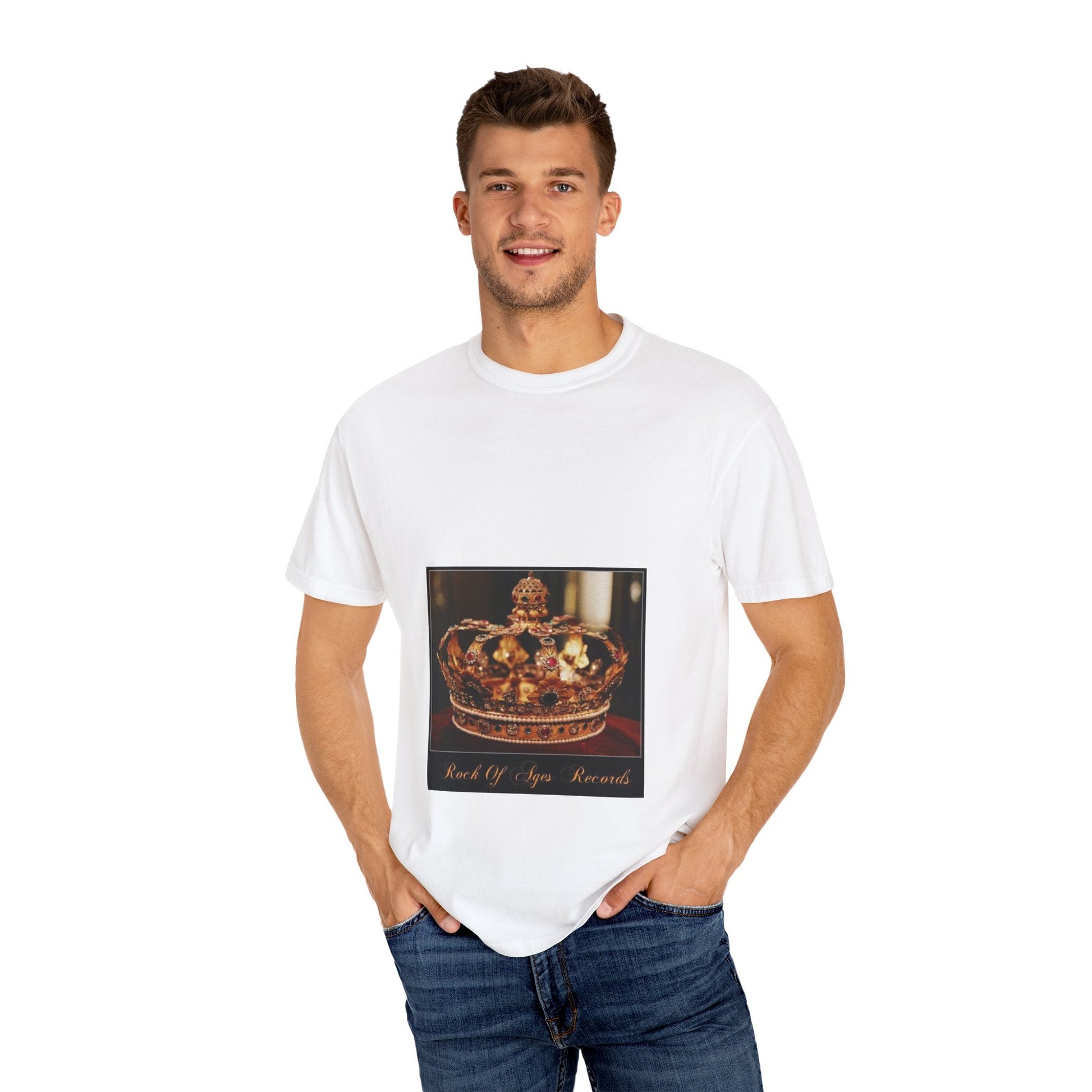 Printify T-Shirt Rock of Ages Records T-shirt Rock of Ages Records T-shirt