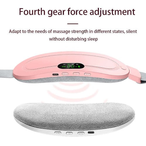 Abdominal Massage & Heating Belt for Menstrual Pain