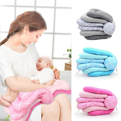 Nik & Nakks Baby Breast Feeding Pillows Nursing Pillow Best For Mom Adjustable Hight