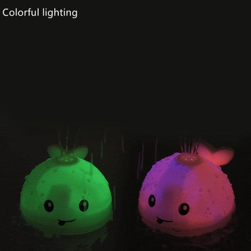 Baby Bath Whale Water Spray Toy