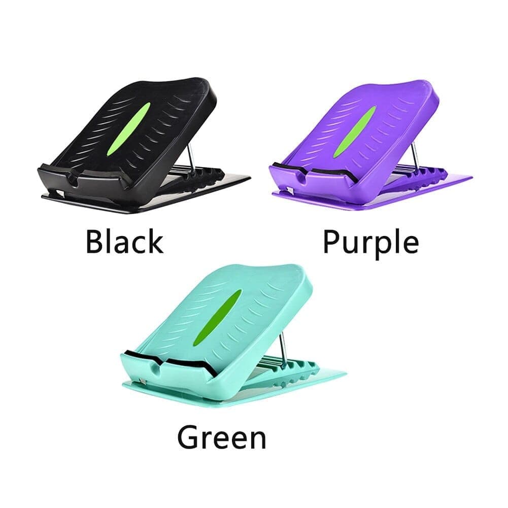 Nik & Nakks Calf Stretcher Portable Slant Board Ankle Stretching Non Slip Exercise Device