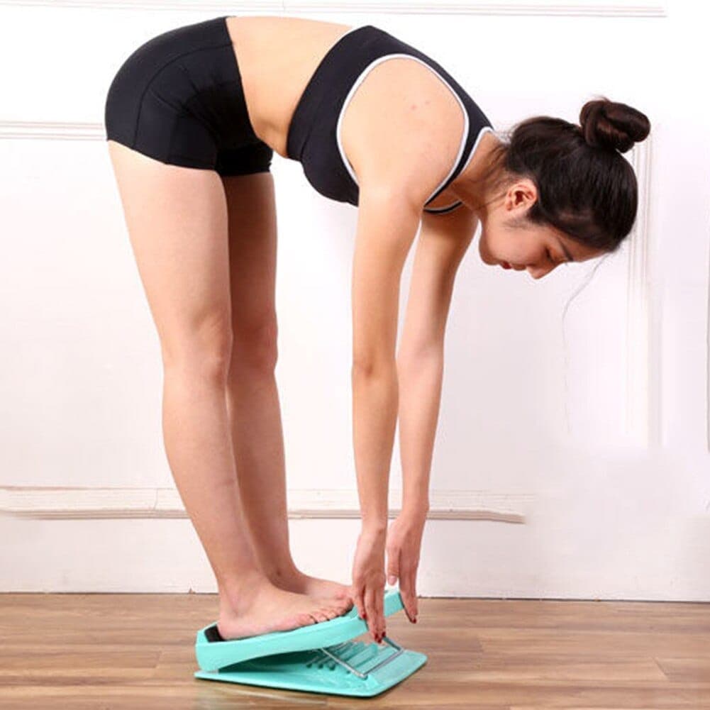 Nik & Nakks Calf Stretcher Portable Slant Board Ankle Stretching Non Slip Exercise Device