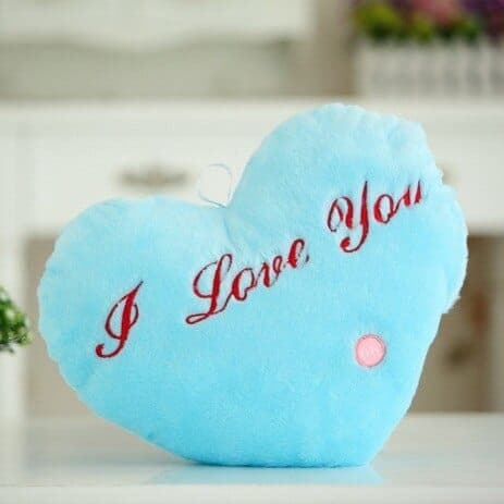 Luminous Pillow Heart Cushion.