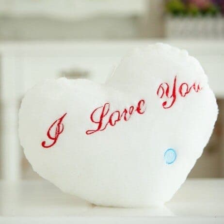 Luminous Pillow Heart Cushion.