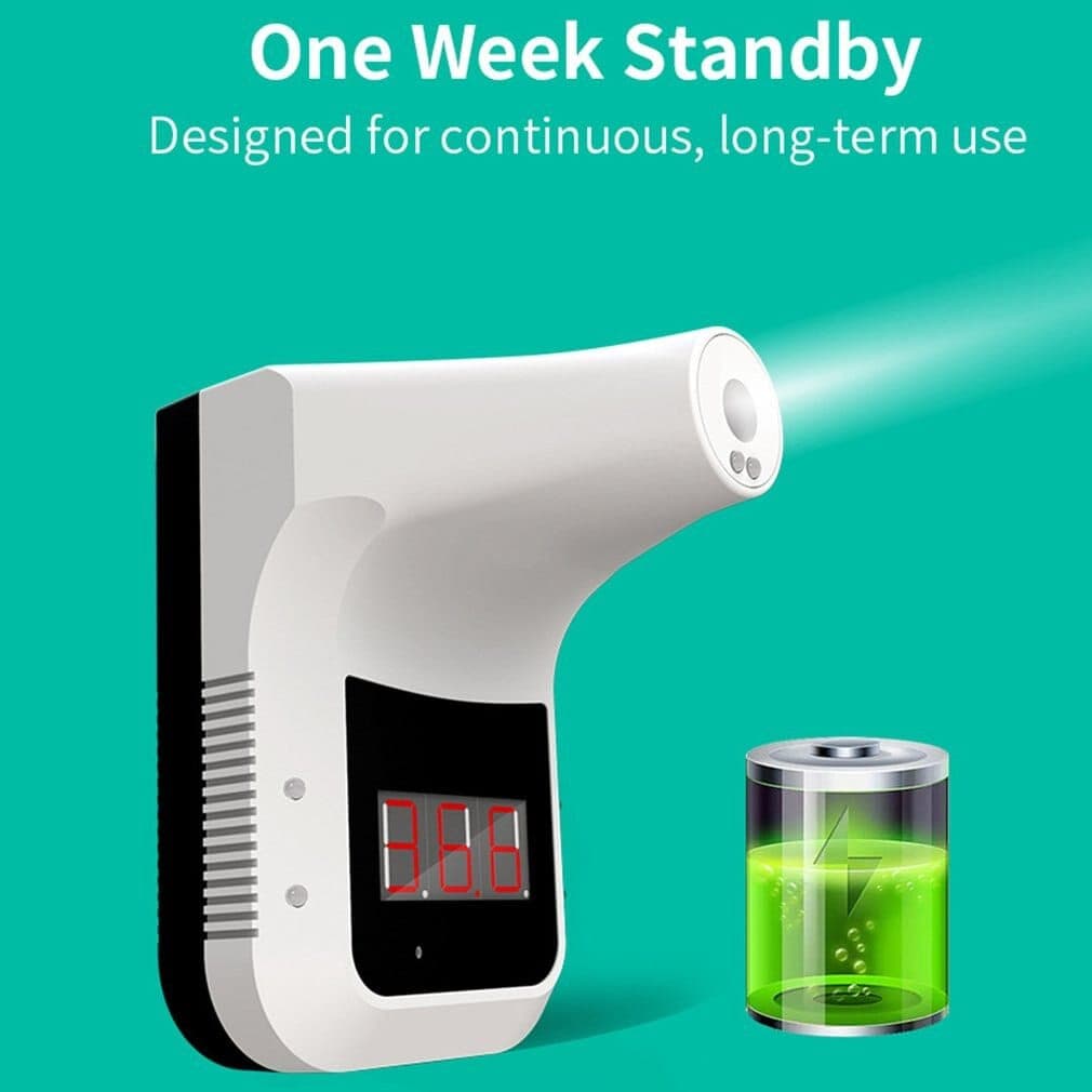 Nik & Nakks Infrared Wall-mounted Thermometer Digital Infrared Forehead Therrmometer for Adults Infrared Wall-mounted Thermometer| Free Shipping at Nik &Nakks