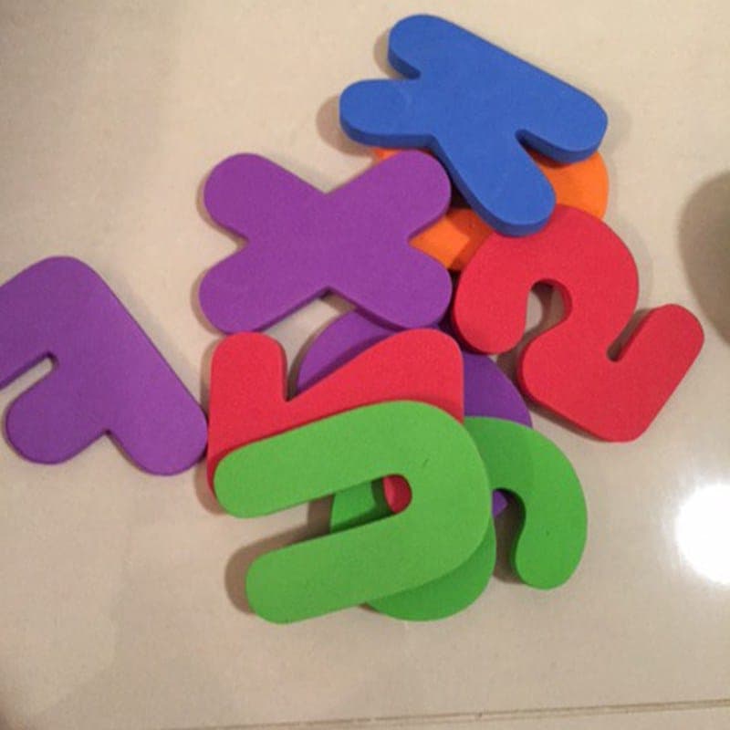 Kids Floating Bath Letters.