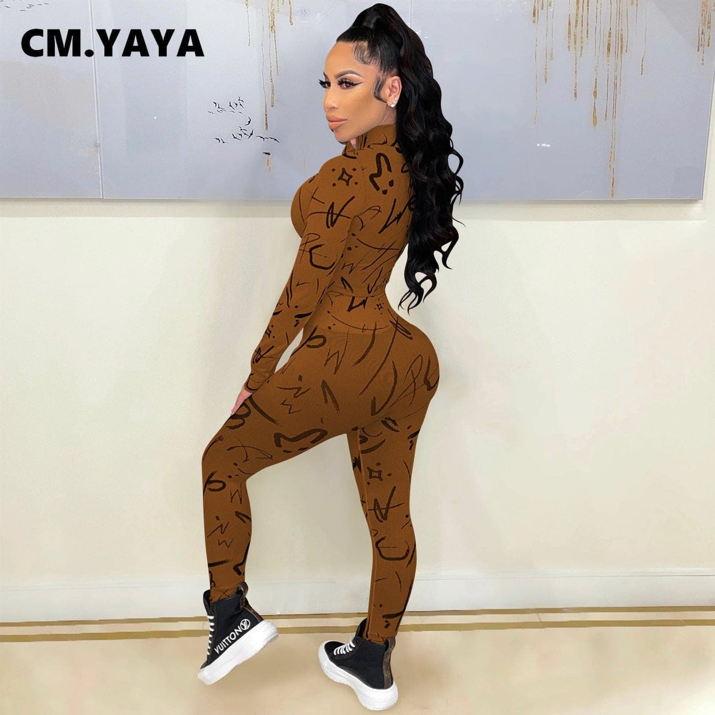 Nik & Nakks Women's Tracksuit Women's 2 Piece Outfits Sexy Longsleeve Tracksuit