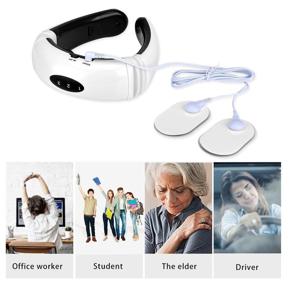Electric Pulse Magnetic Therapy Neck Massager.
