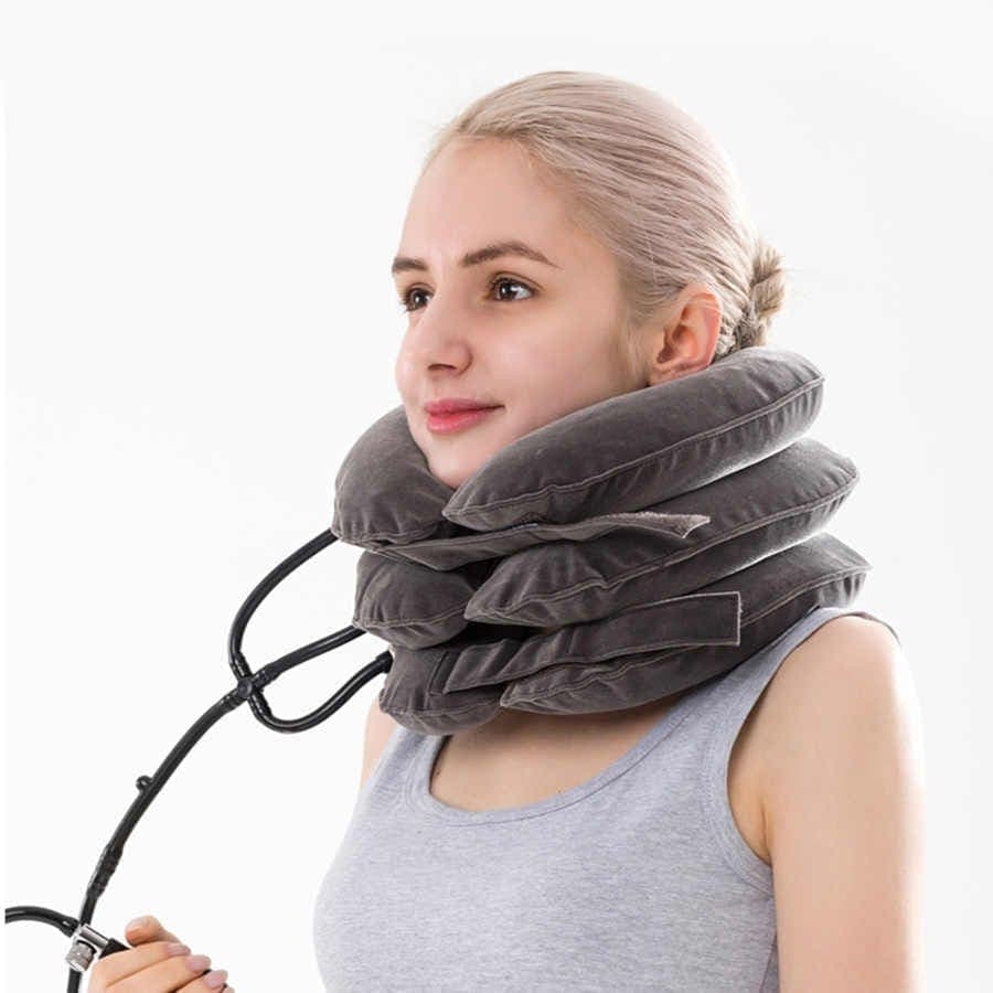 Neck Stretcher Air Cervical Traction Pillow.