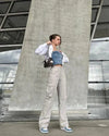 Straight-Leg Cargo Jeans - Nik & Nakks