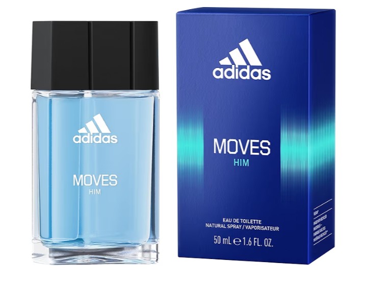 Nik & Nakks 30 ml (Pack of 1) Adidas - Moves for Him Eau De Toilette 30ml Adidas - Moves for Him Eau De Toilette 30ml