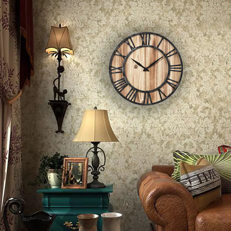 Nik & Nakks 40 Wall Clock - Home Decor with Wall Stickers Wall Clock - Home Decor with Wall Stickers