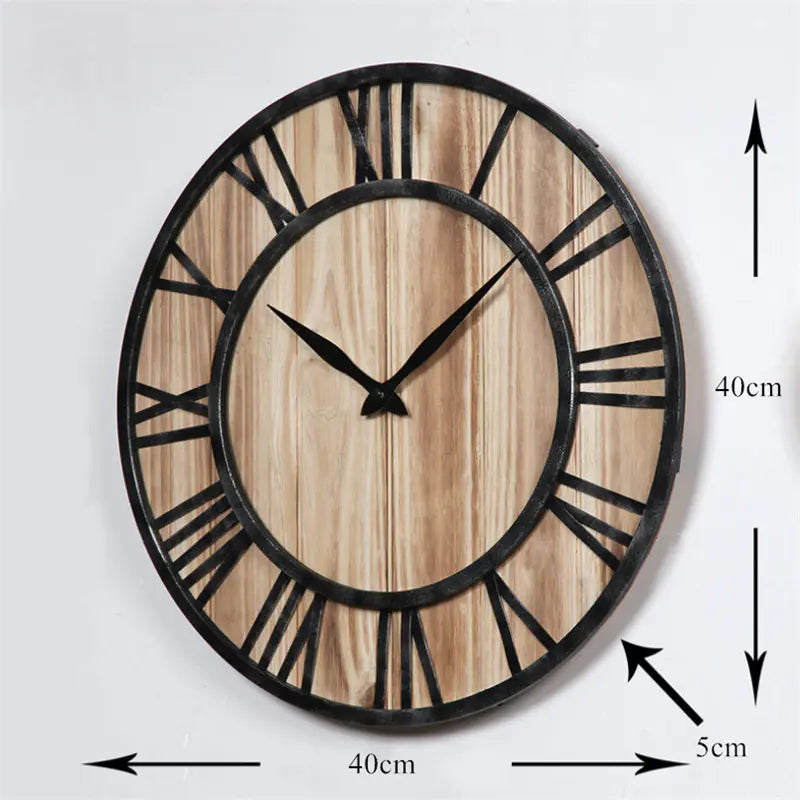 Nik & Nakks 40 Wall Clock - Home Decor with Wall Stickers Wall Clock - Home Decor with Wall Stickers