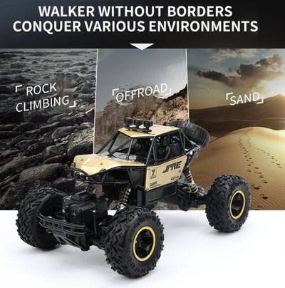 4WD Off Road RC Cars Updated Version 2.4G Rock Crawler 4x4